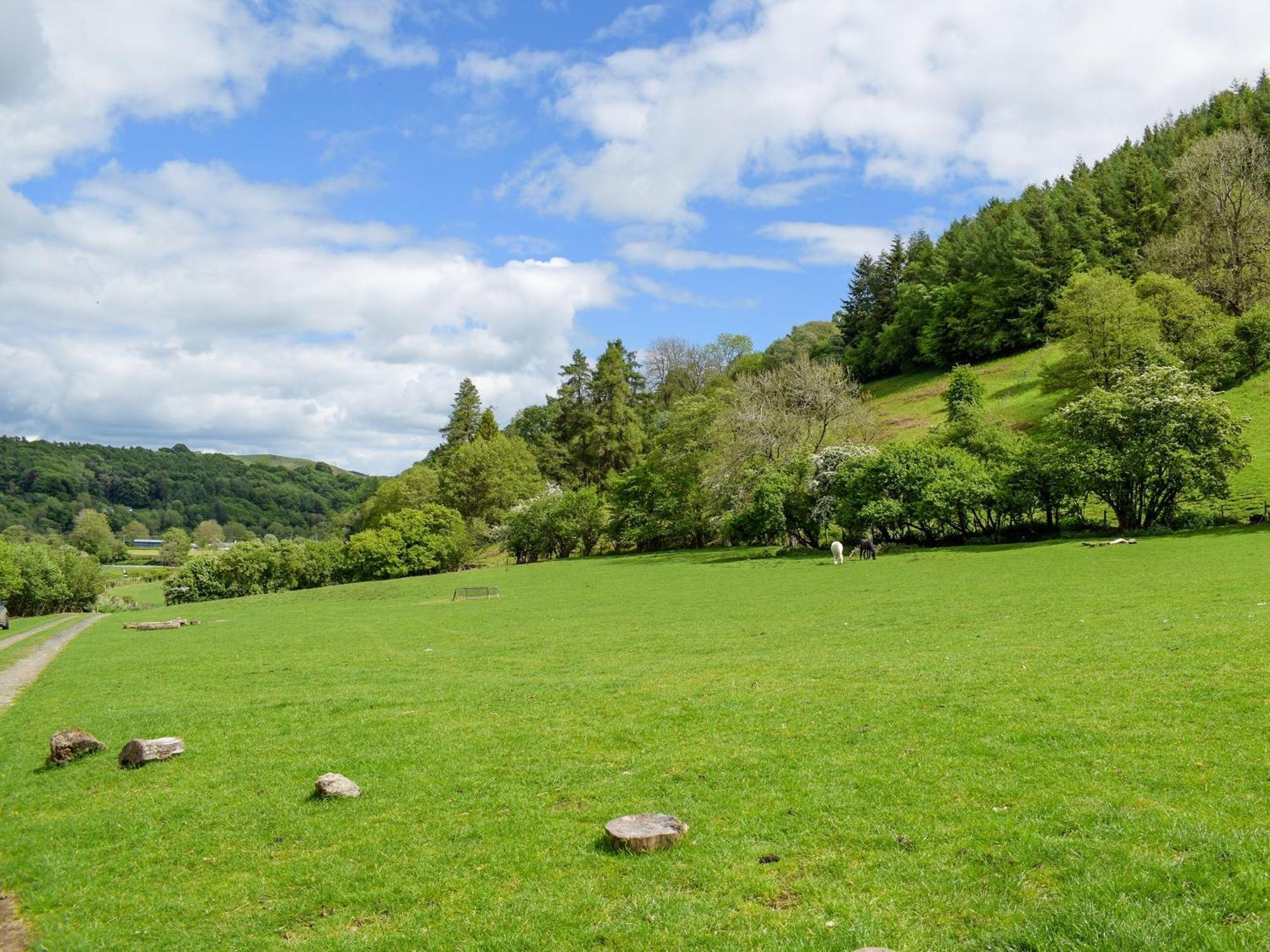 Lower Goytre Farmhouse Llanfair Waterdine 外观 照片